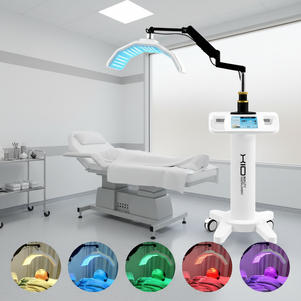 Yüz ve Saç LED PDT – Profesyonel LED Işık Terapisi Cihazı - Görsel 2