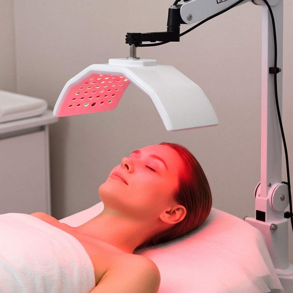 Yüz ve Saç LED PDT – Profesyonel LED Işık Terapisi Cihazı - Görsel 3