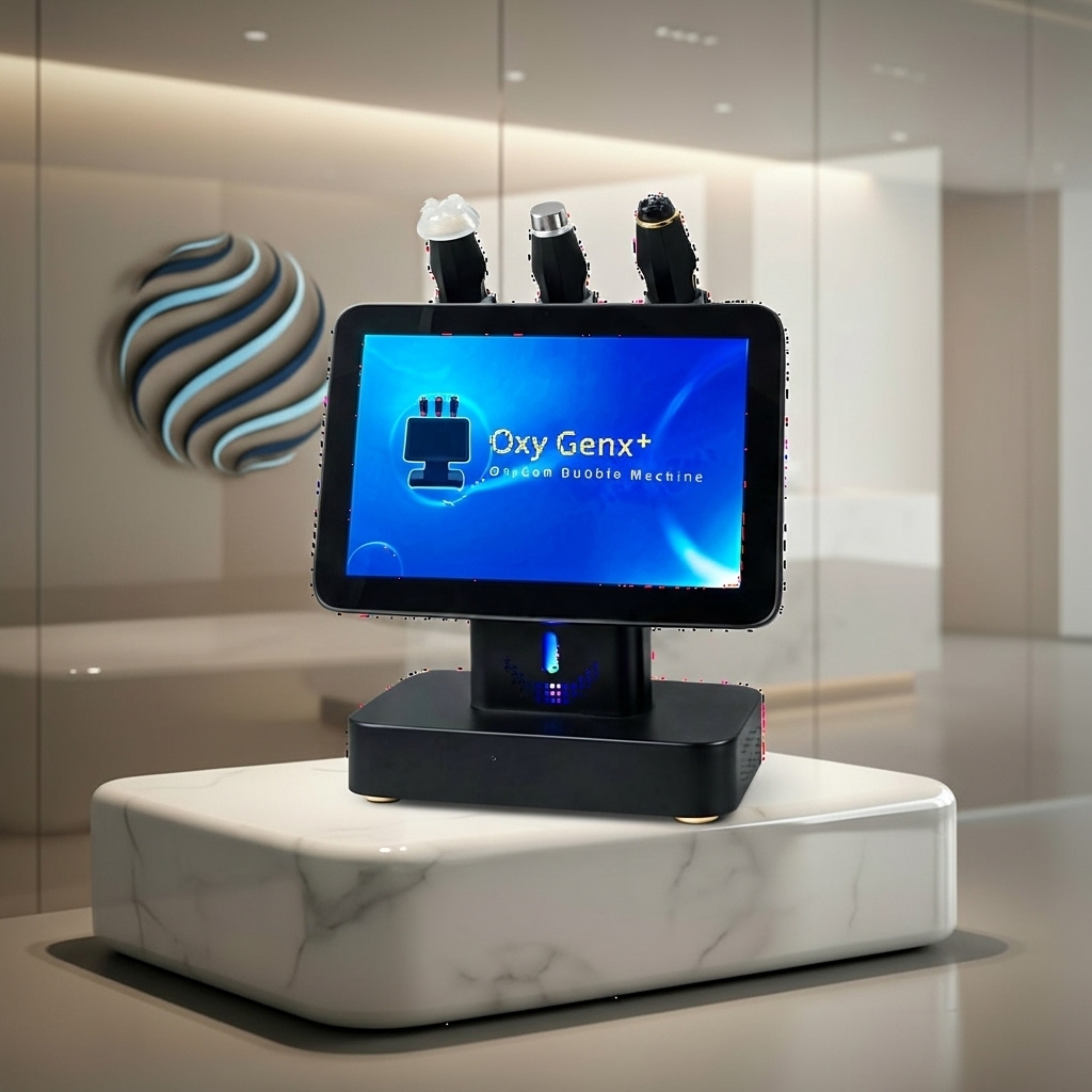 Oxy Gen X3 Ultrasonik RF CO2 Oksijen Cilt Bakım Cihazı