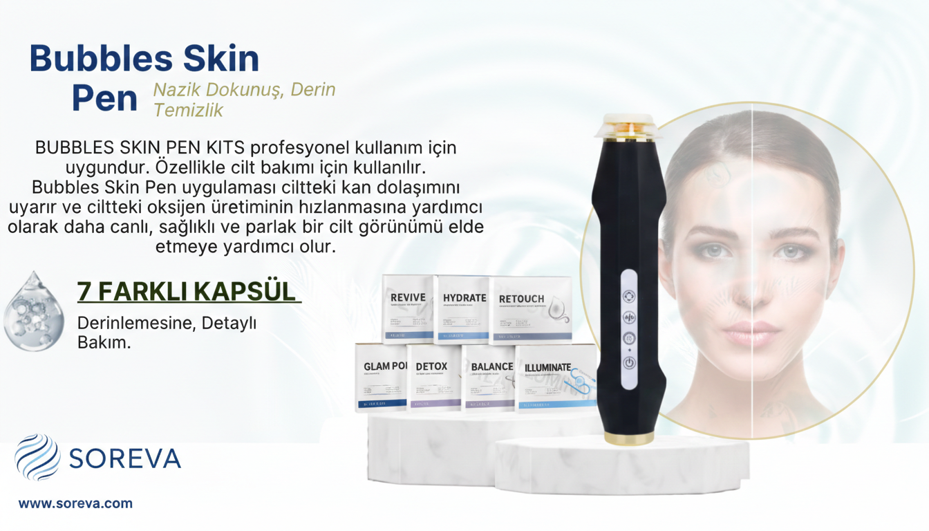 Bubble Skin Pen Oksijenli Cilt Bakım Kalemi - Görsel 2